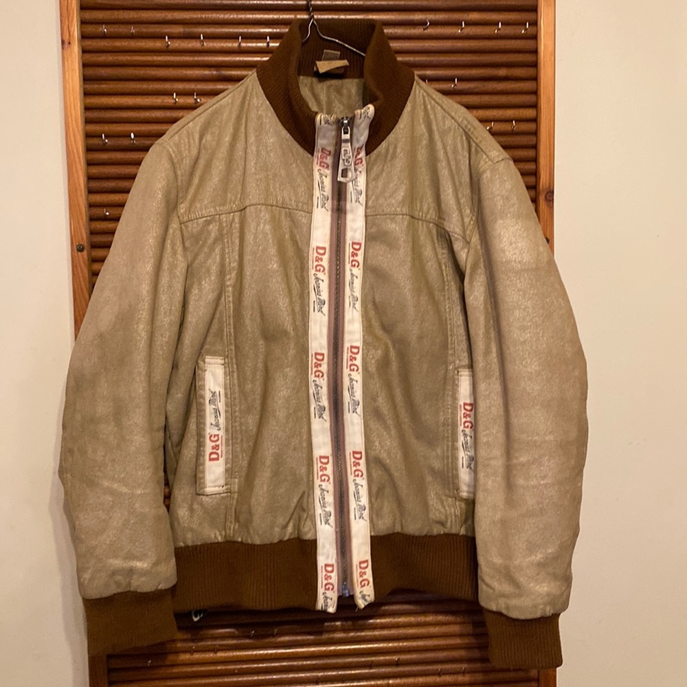 Rare Vintage Dolce & Gabbana mens bomber jacket size XL